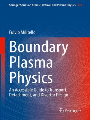 cover image of Boundary Plasma Physics